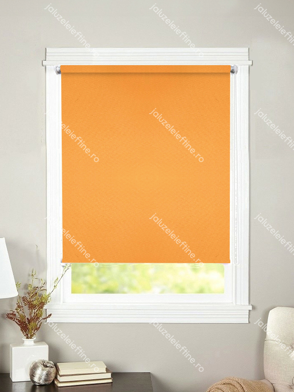 Rolete Textile Opace Reflexiv 0901 (Orange deschis)